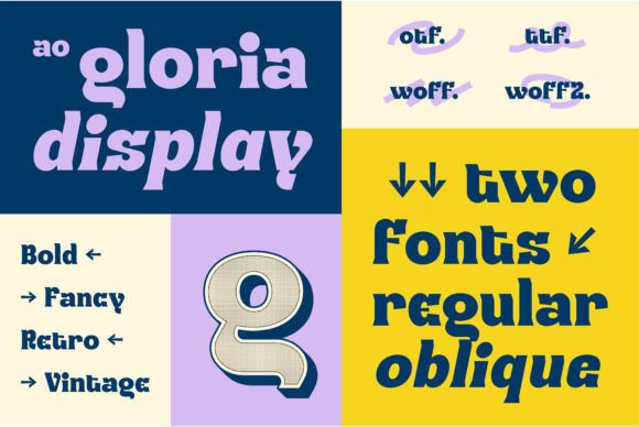 Ao Gloria: The Bold Display Font for Scroll-Stopping Campaigns