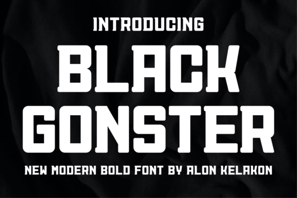 Black Gonster: The Bold Typeface That Elevates Small Business Branding