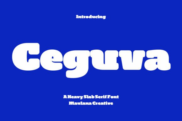 Ceguva: The Bold Display Typeface That Transforms Digital Layouts