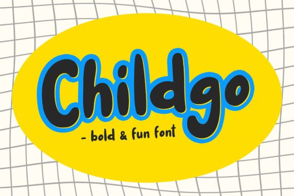 Childgo: The Bold Display Font for Playful Digital Experiences