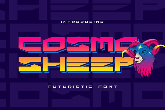 Cosmo Sheep: The Dynamic Typeface for High-Impact Campaigns