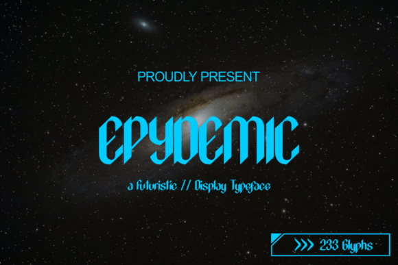 Epydemic: The Futuristic Typeface That Elevates Small Business Branding
