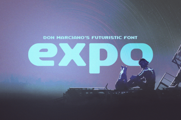 Expo: A Futuristic Display Typeface for Modern Editorial Design