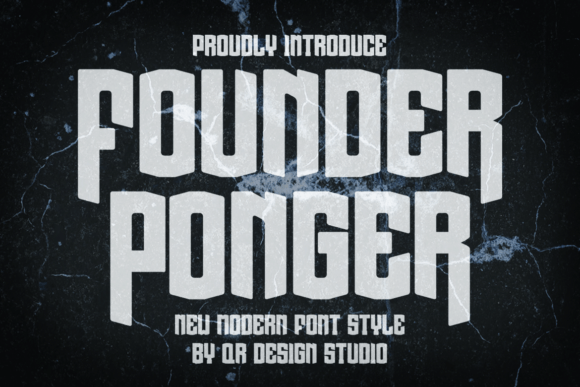 Founder Ponger: The Bold Typeface That Elevates Modern Web Design