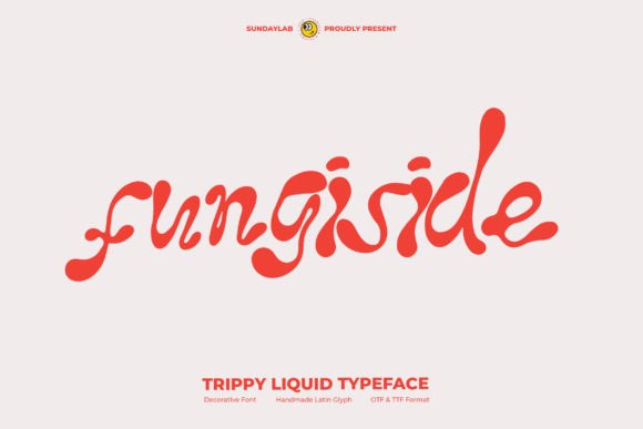 Fungiside: The Avant-Garde Display Font for Unique Handmade Products