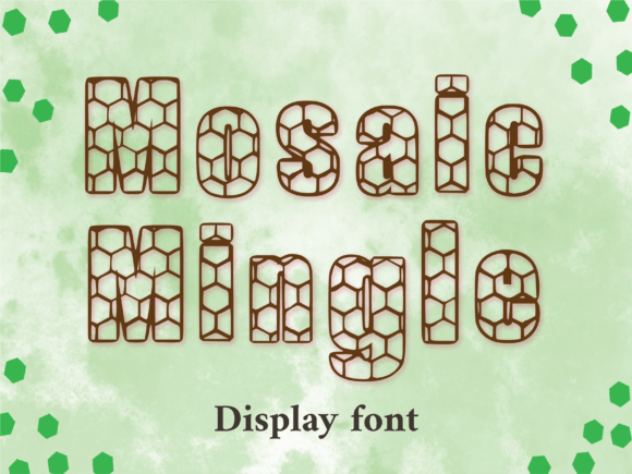 Hexy Flexy: The Hexagonal Display Font for Bold Web Design