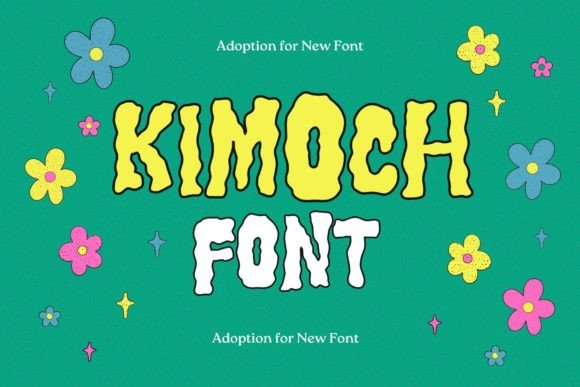 Kimoch: The Hand-Painted Typeface for Stunning Craft Designs