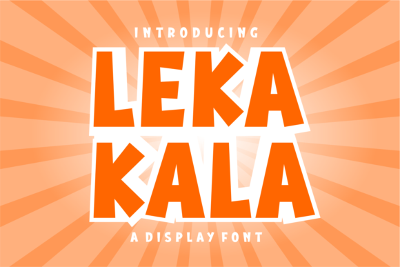 Leka Kala: The Modern Display Typeface for Editorial Design
