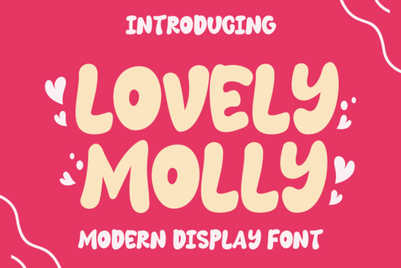 Lovely Molly: The Bold Display Typeface for Scroll-Stopping Campaigns