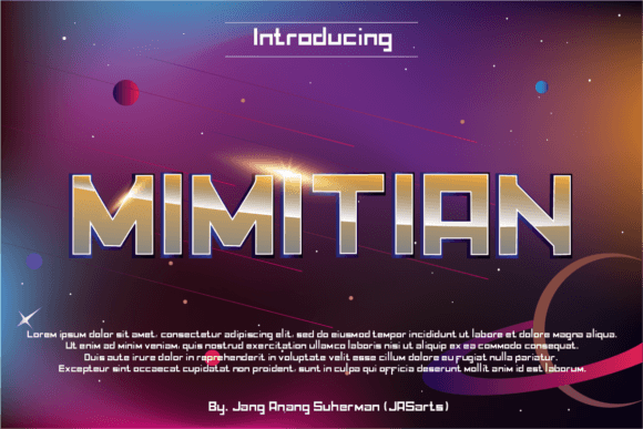 Mimitian: The Futuristic Display Font That Elevates Editorial Design