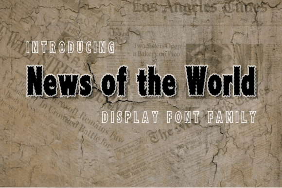 News of the World: A Bold Typeface for Modern Editorial Design