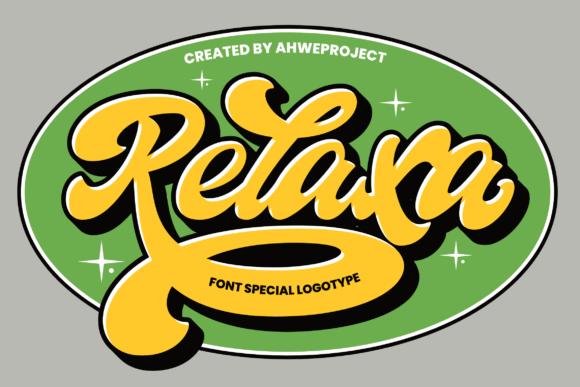 Relaxa: A Retro Script Font for Modern Editorial Design