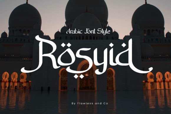 Rosyid: The Premium Display Typeface for Scroll-Stopping Campaigns