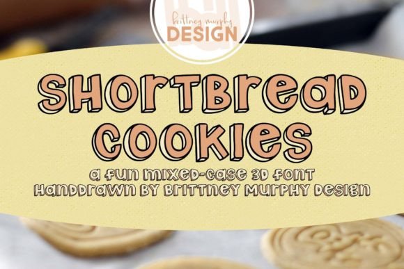 Shortbread Cookies: A Premium Display Typeface for Modern Web Design