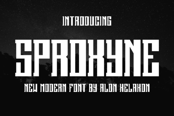 Sproxyne: The Whimsical Display Typeface for Magical Web Experiences