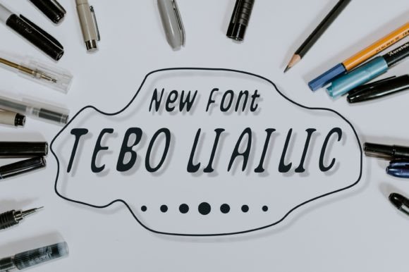 Tebo: The Perfect Display Font for Handmade Crafts and Products
