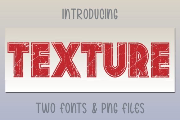 Texture: The Vintage Display Font for Handmade Branding