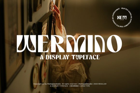 Wermino: The Bold Display Typeface for High-Impact Campaigns