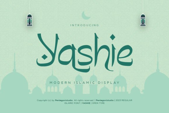 Yashie: The Modern Islamic Display Font for Campaigns That Demand Attention